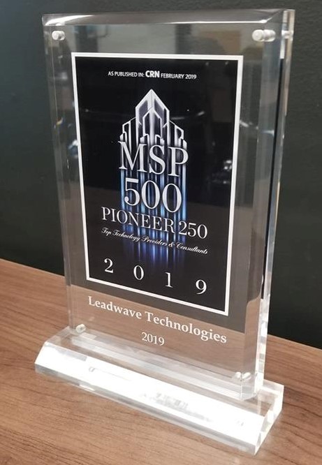 LEADWAVE TECHNOLOGIES NAMED TO 2019 MSP 500 LIST | LEADWAVE®